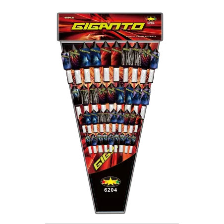 Fusées Giganto (pack de 40)